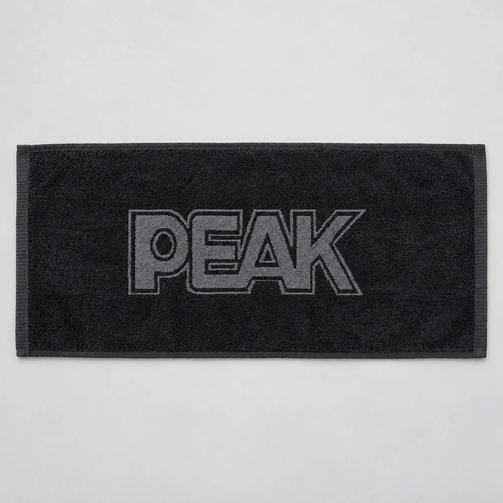 Športový uterák PEAK Teamline Bench Towel čierno-sivý