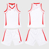 Dámska basketbalová súprava PEAK Basketball Uniform bielo-červená