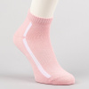 Peak Mideum Cut Socks Pink