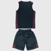 Detská basketbalová súprava (dres + trenírky) Peak Basketball Sets Match Kids čierna
