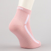 Peak Mideum Cut Socks Pink