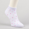 Peak Low Cut Socks White