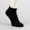 Peak Ankle Socks Black