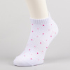 Peak Low Cut Socks White