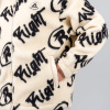 Polar flis bunda Peak Right Zipper Opened Fleece Sweater Beige