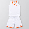 Dámska basketbalová súprava PEAK Basketball Uniform bielo-oranžová