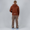 Mikina s kapucňou Peak Right  Fleece Hoodie Brown
