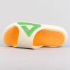 Peak Taichi Big Logo Slipper Rice White/
Fruit Green