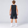 Detská basketbalová súprava (dres + trenírky) Peak Basketball Sets Match Kids čierna