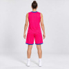 Dámska basketbalová súprava PEAK Basketball Uniform ružovo-modrá