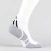 Pánske bežecké členkové ponožky PEAK Running Socks biele