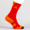 Basketbalové ponožky PEAK Basketball Socks červeno-oranžové