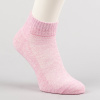 Peak Mideum Cut Socks Pink