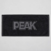 Športový uterák PEAK Teamline Bench Towel čierno-sivý