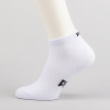 Peak Ankle Socks White