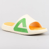 Peak Taichi Big Logo Slipper Rice White/
Fruit Green