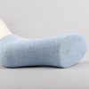 Peak Mideum Cut Socks Lt.Blue Melange Grey