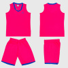 Dámska basketbalová súprava PEAK Basketball Uniform ružovo-modrá