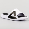 Peak Taichi Big Logo Slipper White/Black