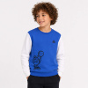 Detská Mikina Peak Kid Round Neck Sweater modrá
