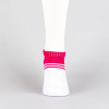 Členkové ponožky PEAK Fashion Series Ankle Socks bielo-ružové