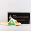 Peak Taichi Big Logo Slipper Rice White/
Fruit Green