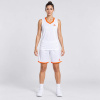 Dámska basketbalová súprava PEAK Basketball Uniform bielo-oranžová