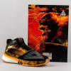 Peak Basketball Match Shoes Andrew Wiggins Signature Model Attitude Kong Black/Autumn
 Orange