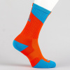 Basketbalové ponožky PEAK Basketball Socks oranžovo-modré