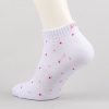 Peak Low Cut Socks White