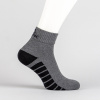 Pánske športové ponožky PEAK Medium Cut Socks tmavosivé