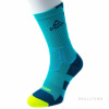 PEAK BASKETBALL SOCKS W14909 TURQUOISE/BLACK/FLUORESCENT GREEN