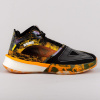 Peak Basketball Match Shoes Andrew Wiggins Signature Model Attitude Kong Black/Autumn
 Orange