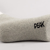 Peak Basketball Socks Mid.Melange Grey/Black