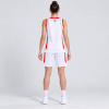 Dámska basketbalová súprava PEAK Basketball Uniform bielo-červená