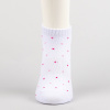 Peak Low Cut Socks White