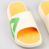 Peak Taichi Big Logo Slipper Rice White/
Fruit Green