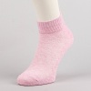 Peak Mideum Cut Socks Pink