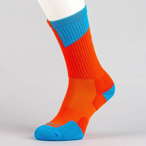 Basketbalové ponožky PEAK Basketball Socks oranžovo-modré