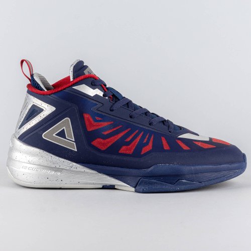 Peak Basketball Shoes Lighting III Navy/Silver