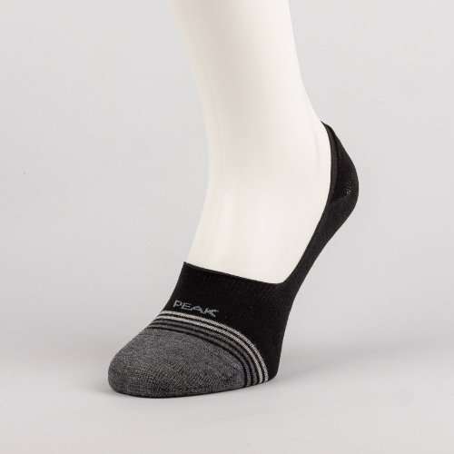 Peak Ankle Socks Black