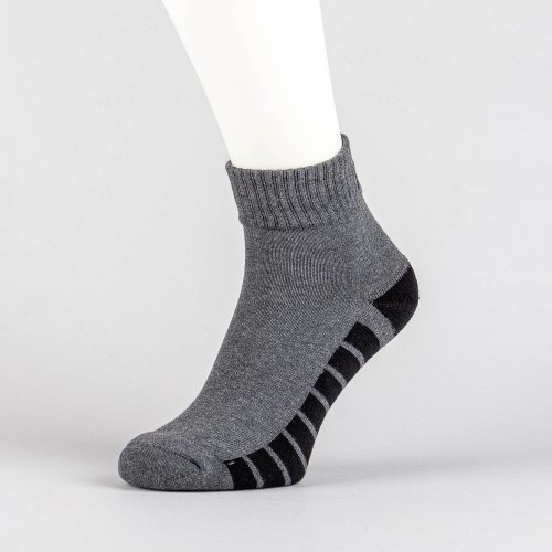 Pánske športové ponožky PEAK Medium Cut Socks tmavosivé