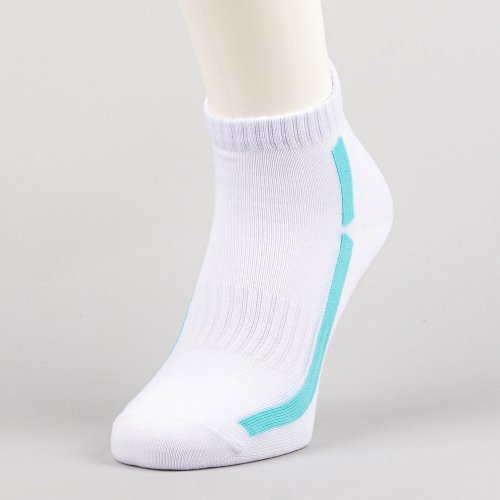 Peak Mideum Cut Socks White