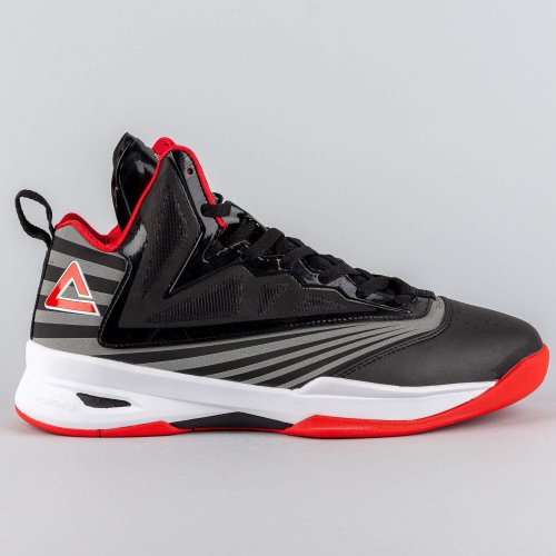 Peak Basketball Shoes Soaring II-7 3M Reflective Black/Red