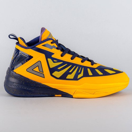 Peak Basketball Shoes Lighting III Orange Yellow/Navy